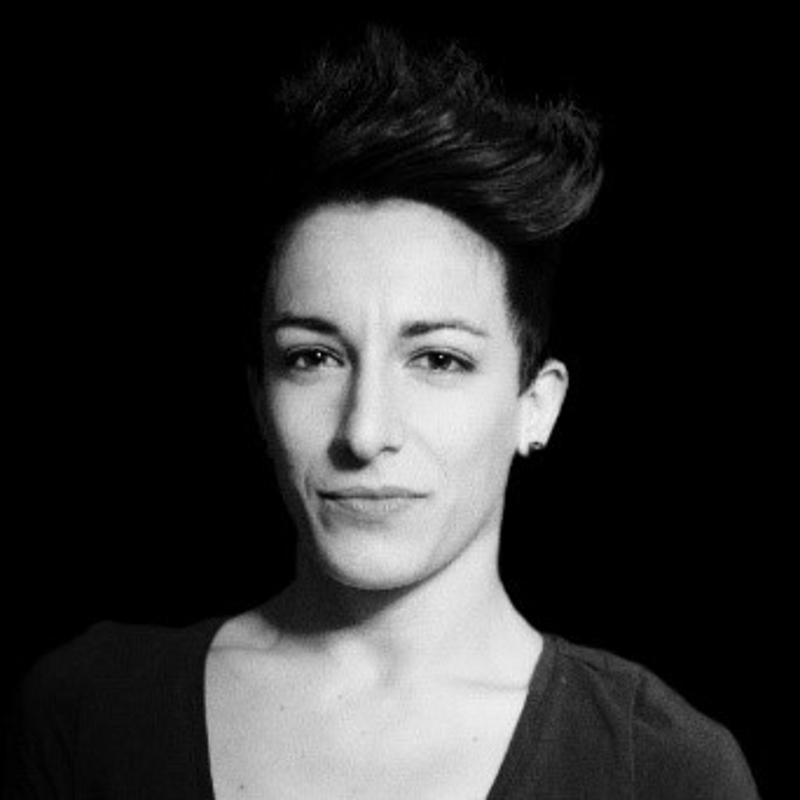 a person with short hair