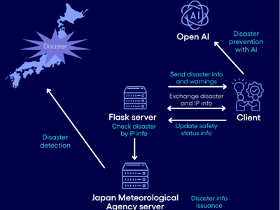 a diagram of a disaster