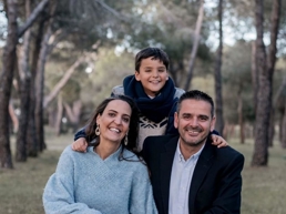 a person and person with a child on their shoulders