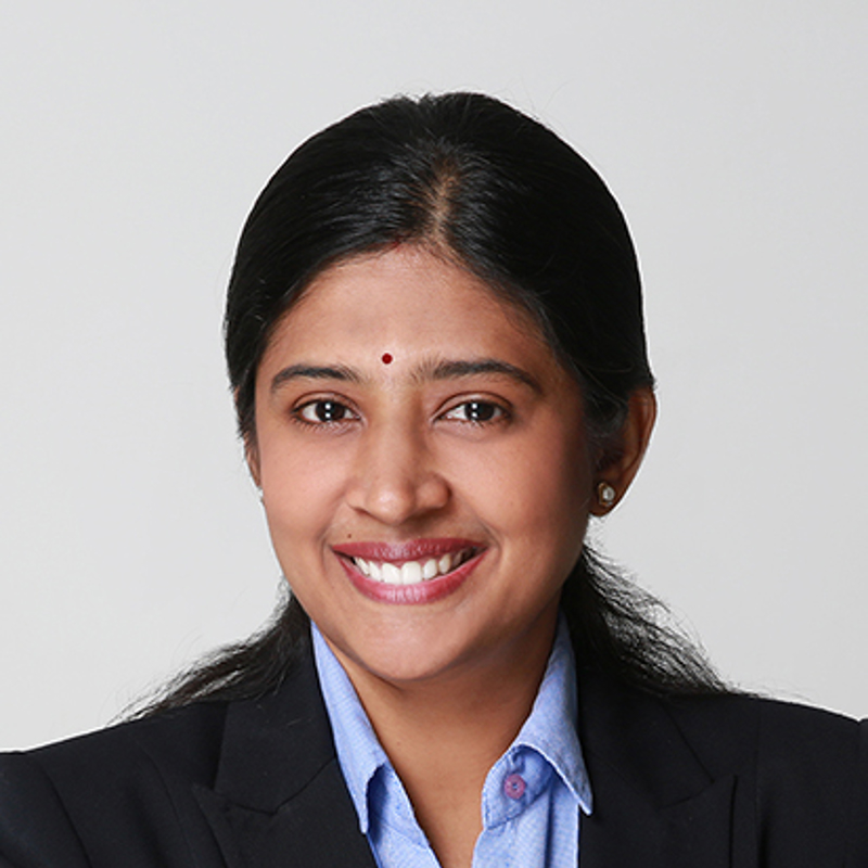 a person smiling at camera