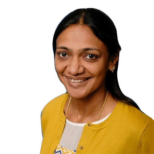 a person smiling at the camera