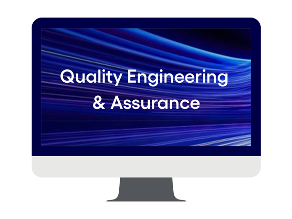 a computer monitor with a blue background