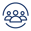 un groupe de personnes dans un cercle