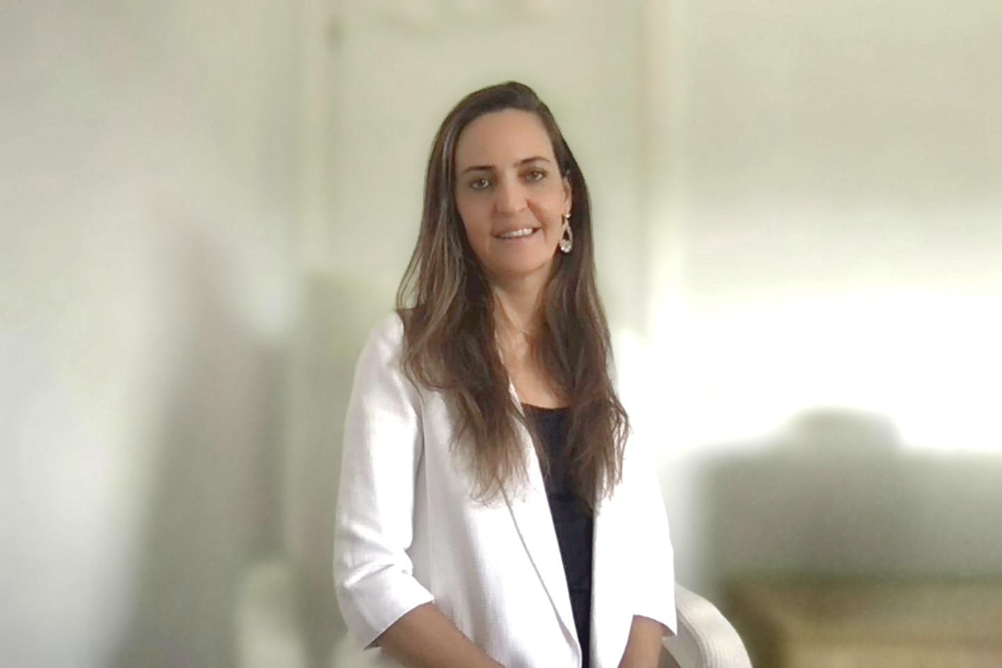 a person in a white jacket