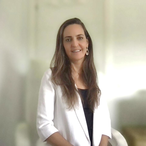a person in a white jacket