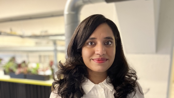 a person smiling at camera