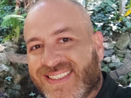 a person smiling for the camera