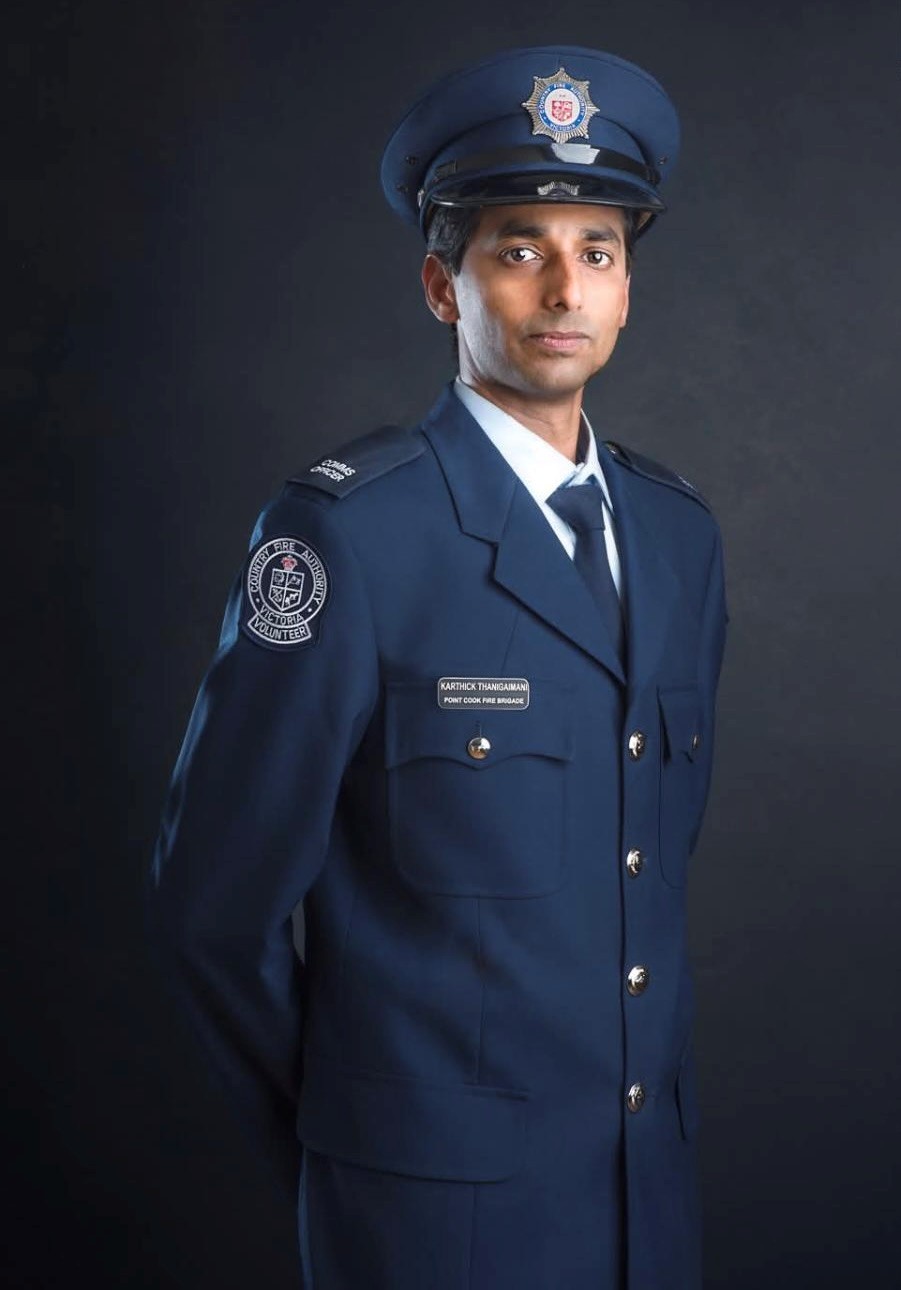 a person in a uniform