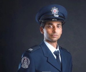a person in a uniform