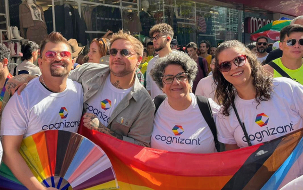 a group of people posing for a photo