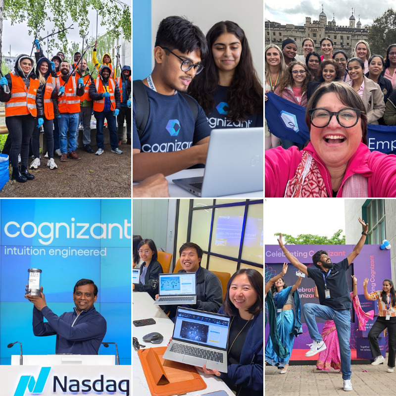 a collage of people and a group of people