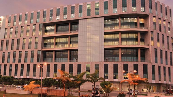 a building with persony windows