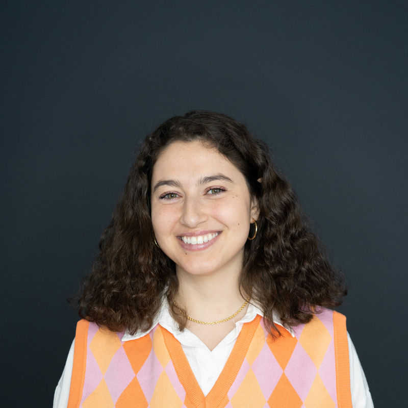 a person smiling at camera