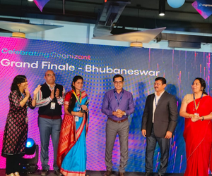 At the Grand Finale of Celebrating Cognizant