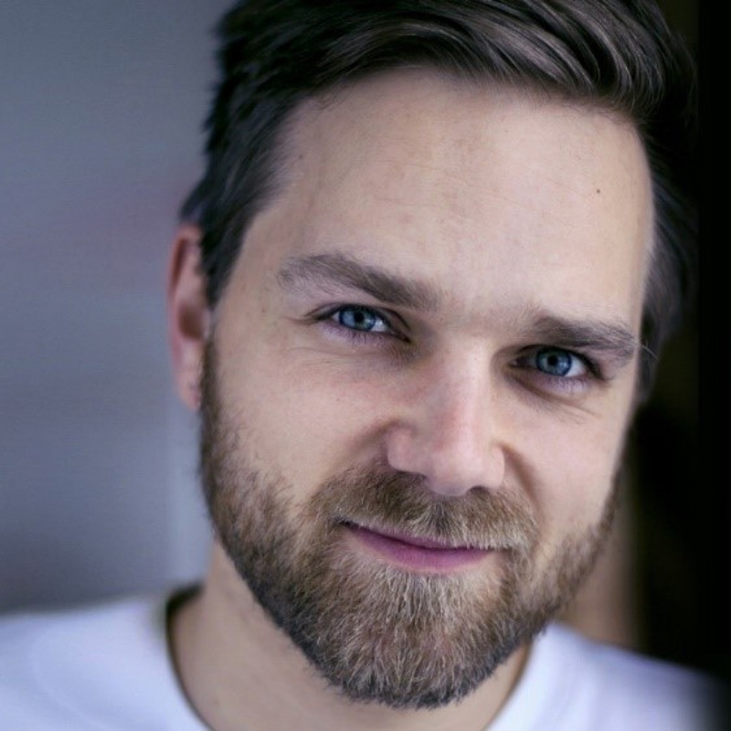 a person with a beard