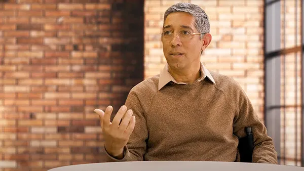 a person sitting at a table