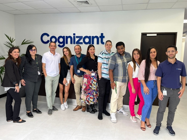 a group of people posing for a photo