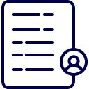 a blue line with a person in the middle