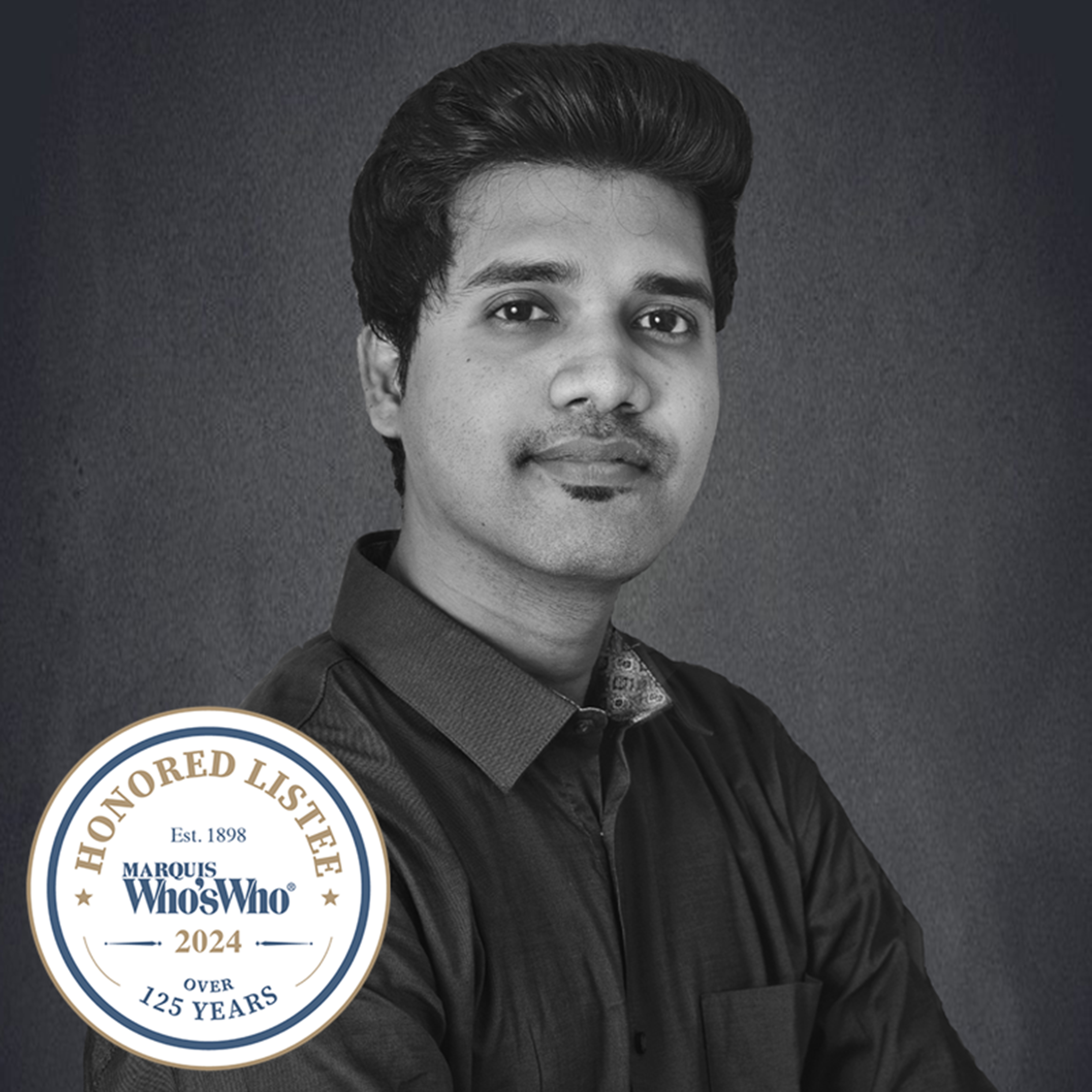 a person with a mustache and beard